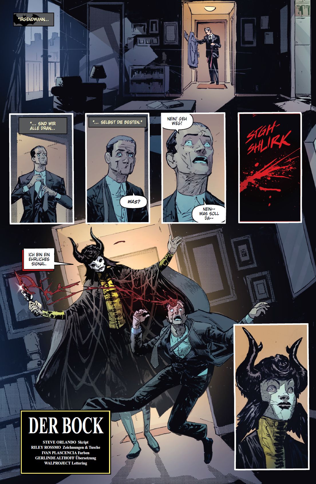 DC Comic: BATMAN & SHADOW | Panini Verlag - aus dem Inhalt