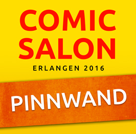 Comic Salon Pinnwand