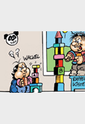 Klein-Lena: Murat staunt Klötzchen