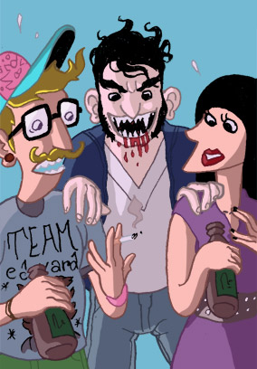 HIPSTERS vs. Vampires