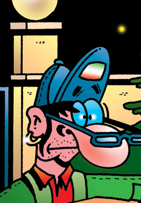 Cartoon von Stefan Bayer: Doppel-XXL