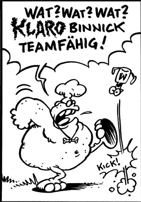 Schweinevogel 004 - "Teamgeist beflügelt!"