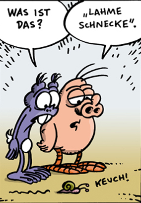 Schweinevogel 067 "Schnecken"