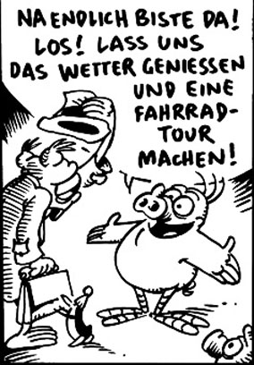 Schweinevogel Short Novel 232 "Fahrradtour"