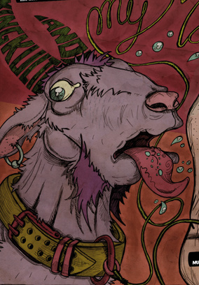 Jean-Paul Porneaux und das blutrote Vinyl V