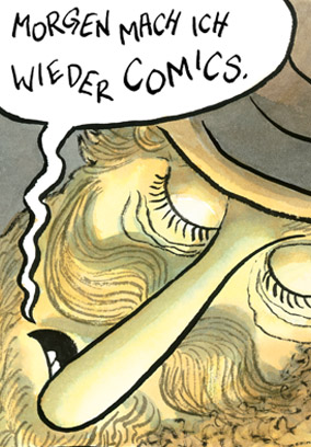 Morgen mach ich wieder Comics