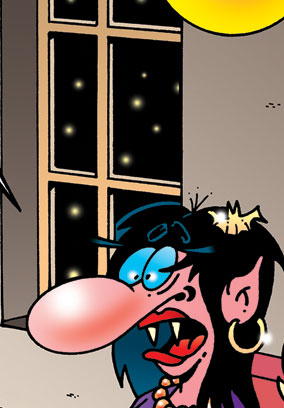 Cartoon von Stefan Bayer: Zahnspange