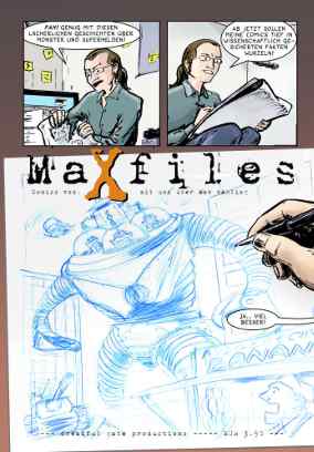 Maxfiles - Comics vom, mit und über Max Vähling