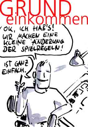 Grundeinkommen für Comiczeichner