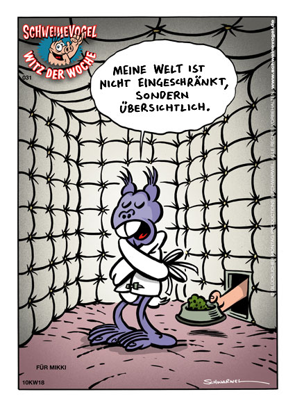 Schweinevogel Witz der Woche 031