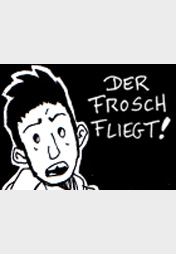 "Der Frosch fliegt" (ein 24-Stunden-Comic)