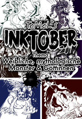 Inktober von TeMeL 2017