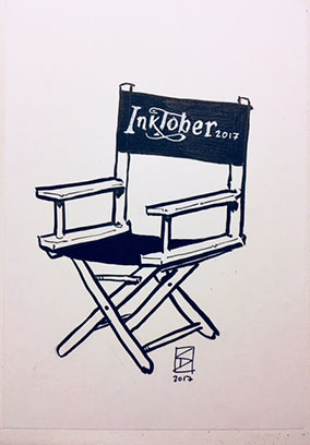 Inktober 2017 – Tote Hollywood-Regisseure