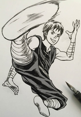 Inktober 2017 - rachi