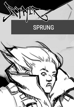 Inktober Warm-up 2018 - SKÝMIR "Sprung"