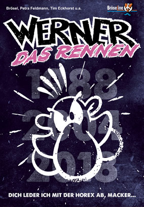 WERNER – DAS RENNEN 1988, 2004, 2018: Ein Comic wird zur Realität