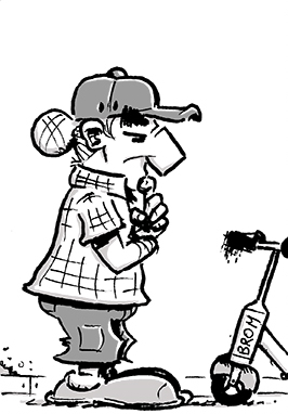 HELLMUT #17: Michis E-Scooter