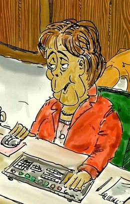 Wimmelbild Krankenhaus