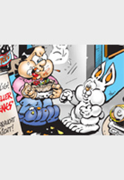 Klein-Lena beim Griechen