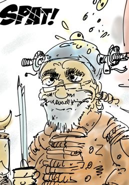 Armer Thor Armin & Wotan-Wosch auf grosser Fahrt