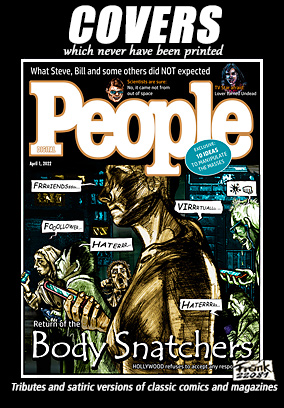 Covers which never have been printed - PEOPLE (The Body Snatchers)