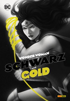 Wonder Woman - Schwarz und Gold