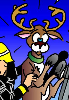 Der Kirchturm war im Weg