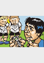 Klein-Lena: Aufruhr im WM-Quartier