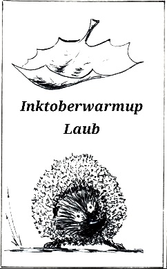 Inktoberwarmup "Laub "