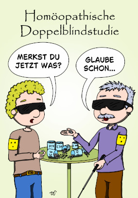 Homöopathische Doppelblindstudie