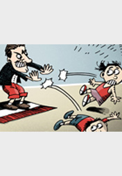 Sarkozy Probleme im KiGa