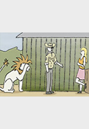 Ranger und Löwe: Flirt-Tipps – im Zoo (87)