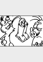 Schweinevogel Gummistiefel