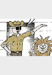 Ranger und Löwe: Frühling liegt in der Luft