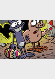 Schweinevogel Ostern