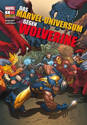 Das Marvel-Universum gegen Wolverine