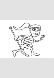 Nerdina die Rächerin bzw. Vollstreckerin (24-Stunden-Comic)