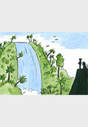 Ranger und Löwe: Einsamkeit genießen