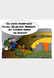 Es wird eng unter der Brücke