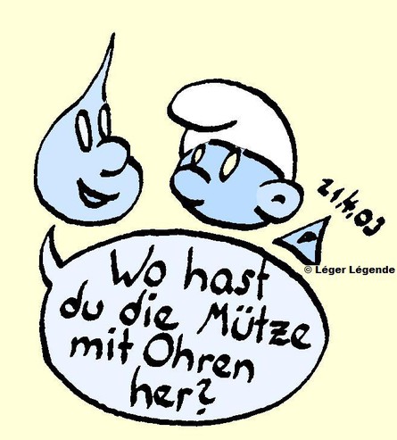 LL-Schlumpf 001 (Ein Tränenstrip)