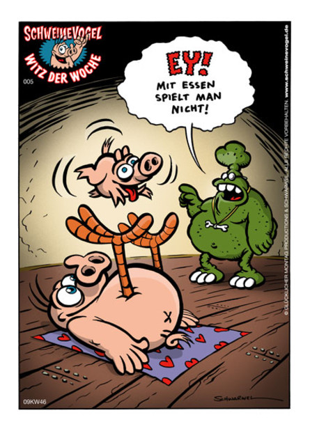 Der Schweinevogel Witz der Woche 005