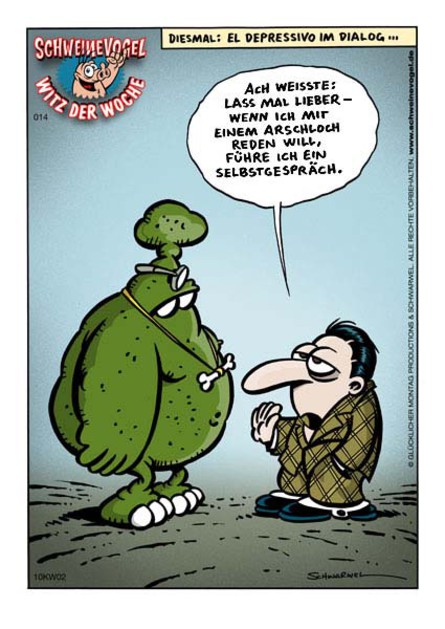 Der Schweinevogel Witz der Woche 014