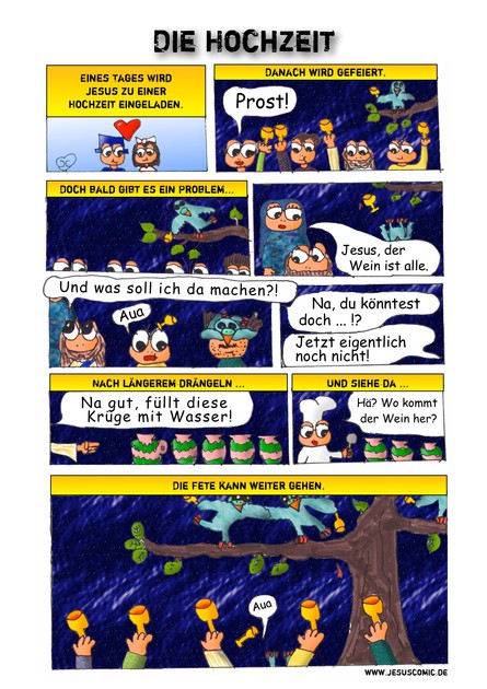 JesusComic: Kapitel 5: Die Hochzeit