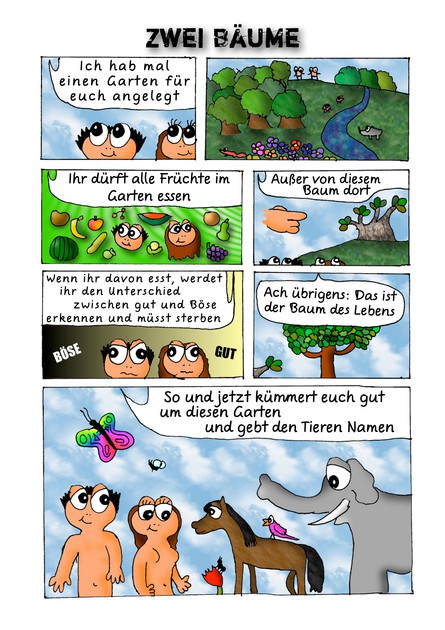 JesusComic Preloaded: Kapitel 2: Zwei Bäume