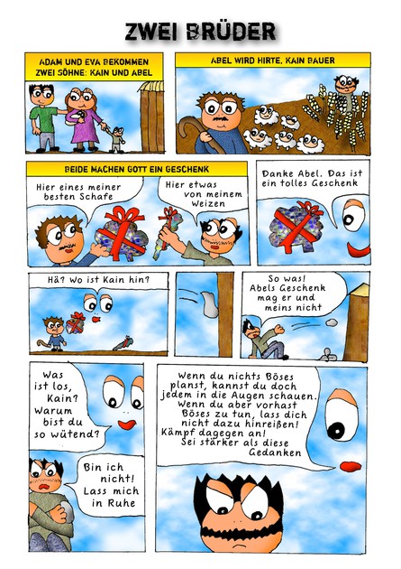JesusComic Preloaded: Kapitel 3: Zwei Brüder