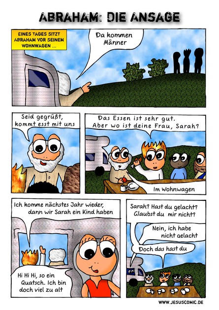 JesusComic Preloaded: Kapitel 9: Abraham - Die Ansage