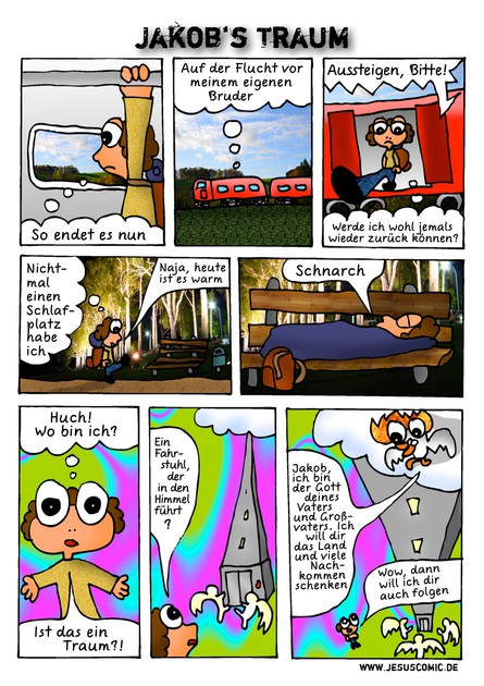 JesusComic Preloaded: Kapitel 15: Jakob's Traum