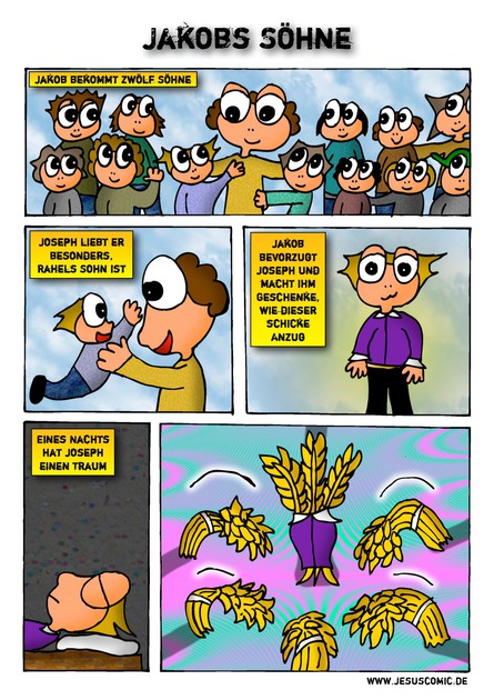 JesusComic Preloaded: Kapitel 17: Jakob's Söhne