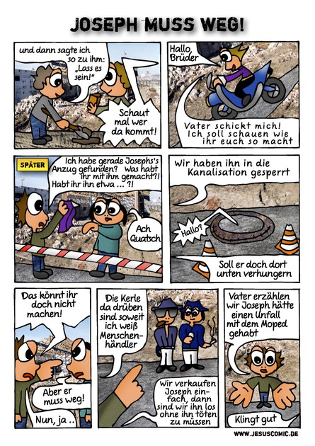 JesusComic Preloaded: Kapitel 18: Joseph muss weg!