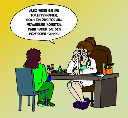 bei der ärztin